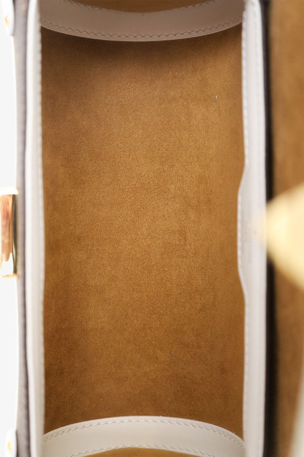 Louis Vuitton White/Brown Monogram Papillon Trunk With Pouch