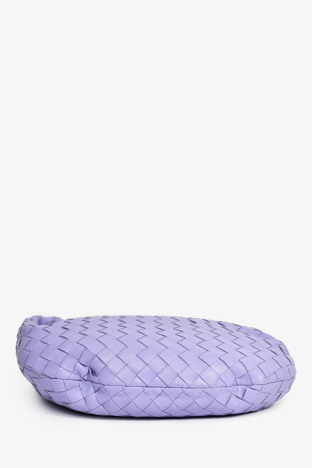 Bottega Veneta Purple Intrecciato Leather Teen Jodie Shoulder Bag