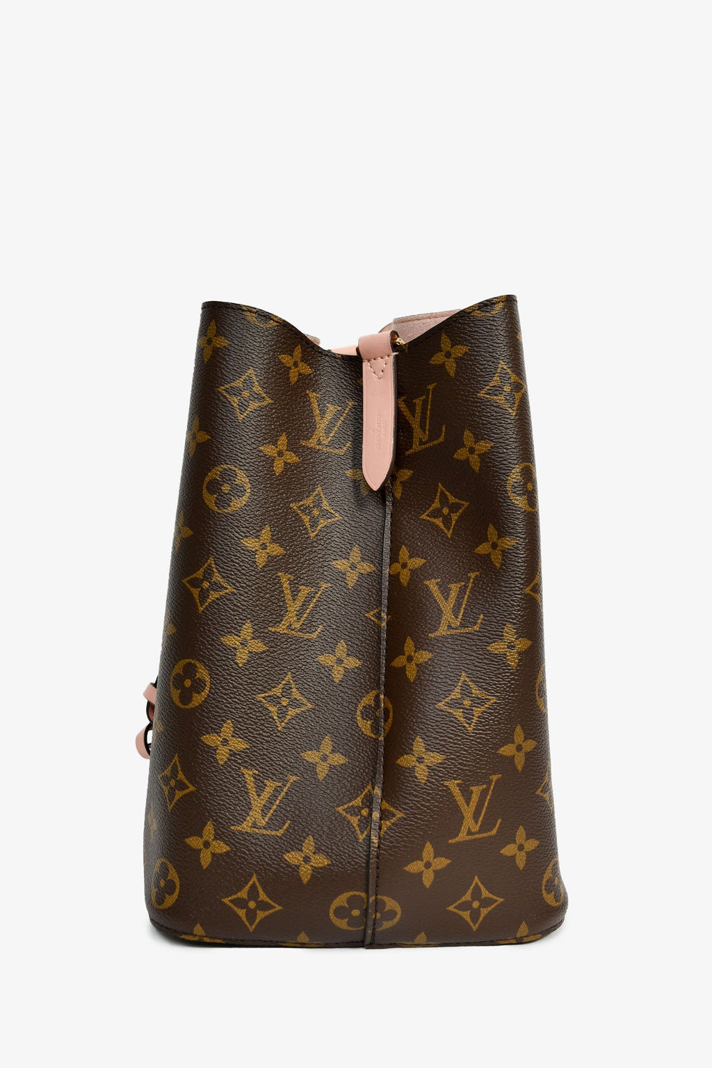 Louis Vuitton 2017 Monogram/Pink 'Neo Noe' MM Bucket Bag with 2 Straps