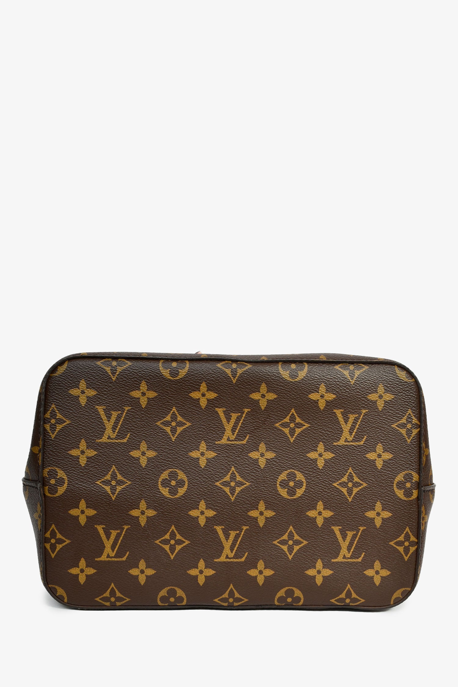 Louis Vuitton 2017 Monogram/Pink 'Neo Noe' MM Bucket Bag with 2 Straps