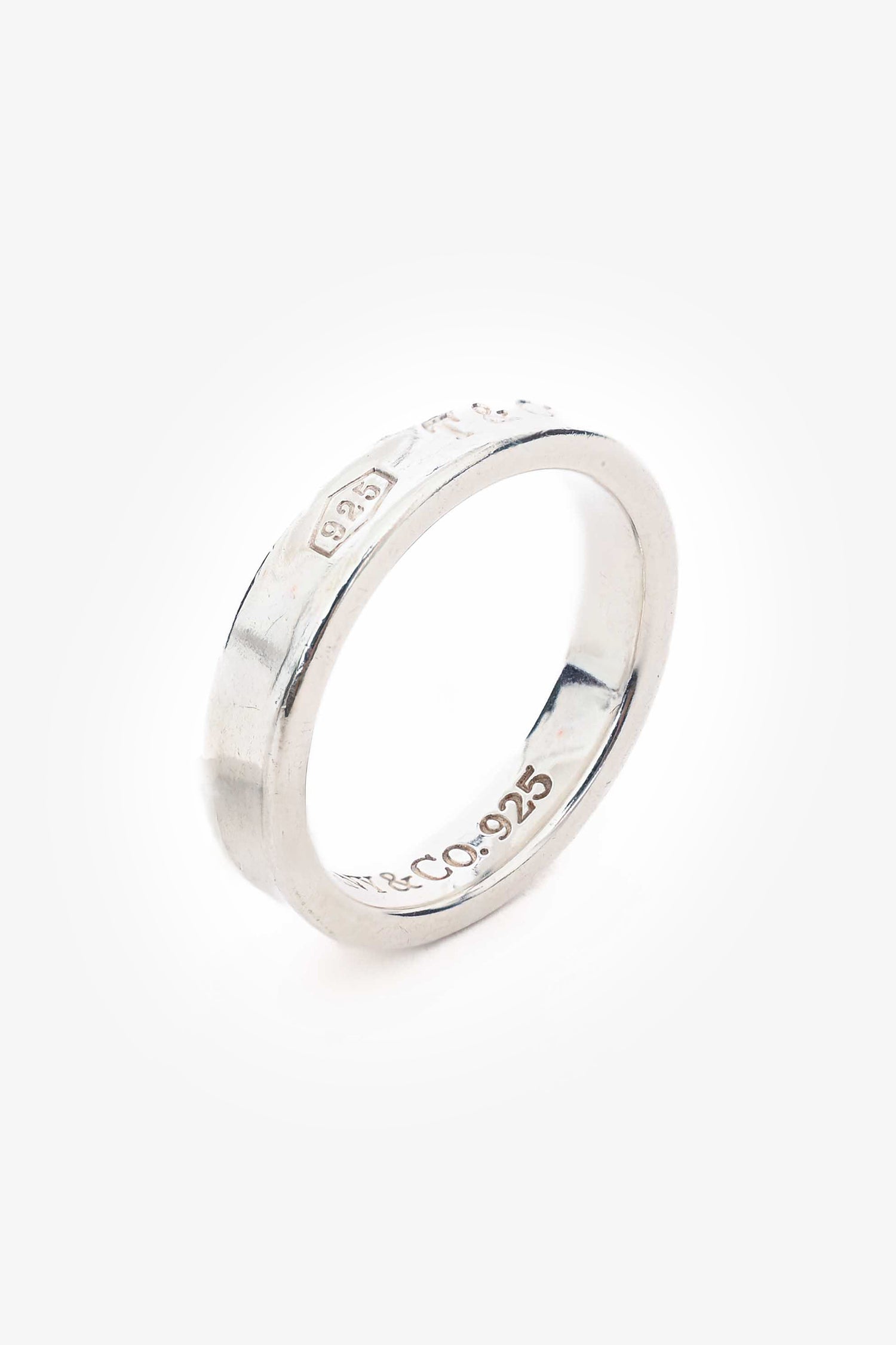Tiffany & Co. Sterling Silver 1837 Band Ring