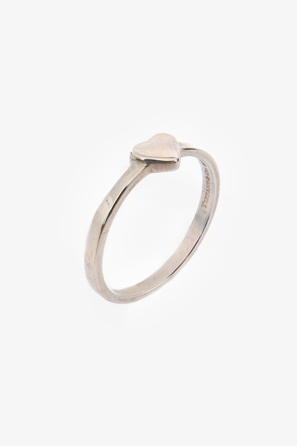 Tiffany & Co Sterling Silver Heart Ring