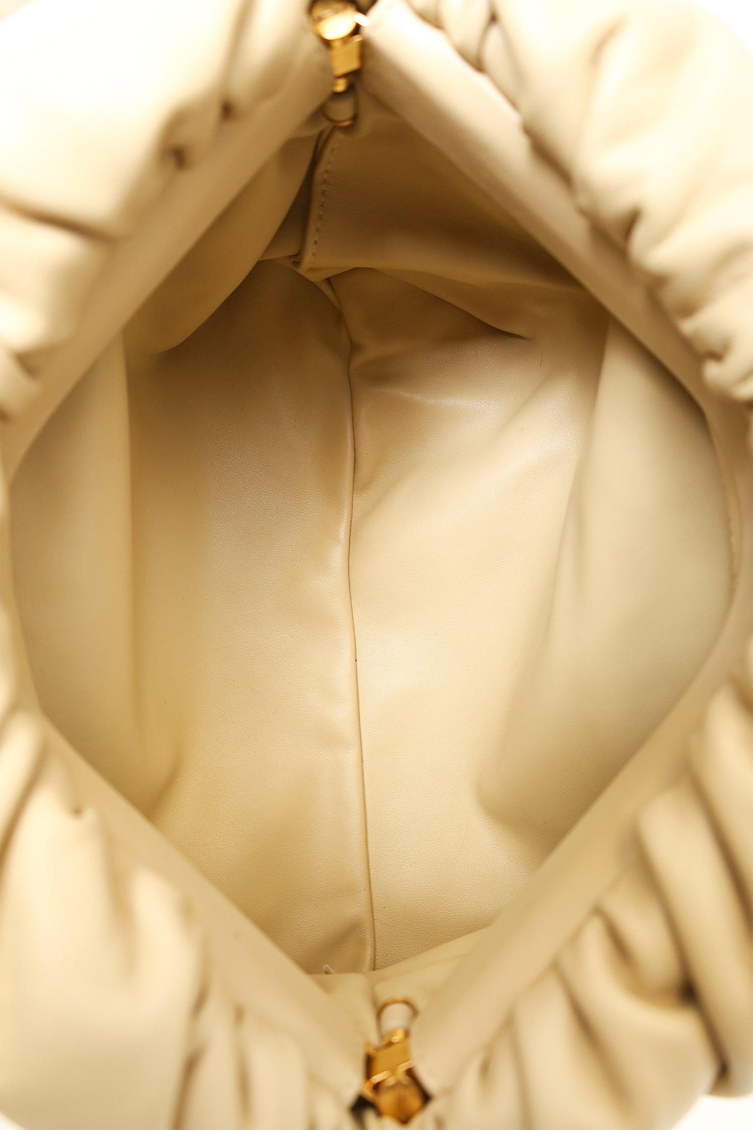 Bottega Veneta Beige Chain Pouch Bag