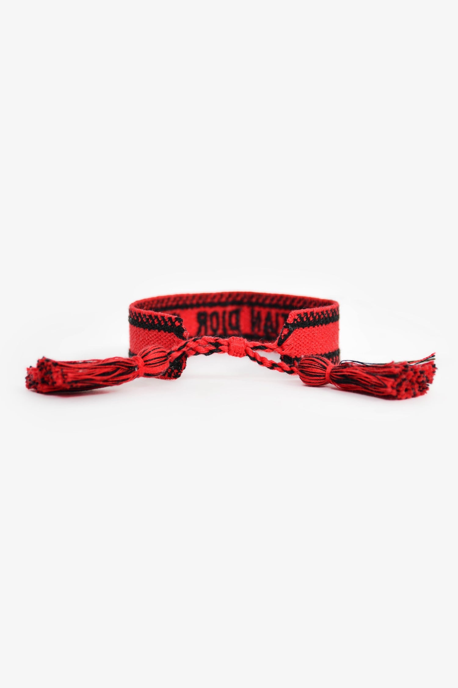 Christian Dior Red 'Friendship' Bracelet
