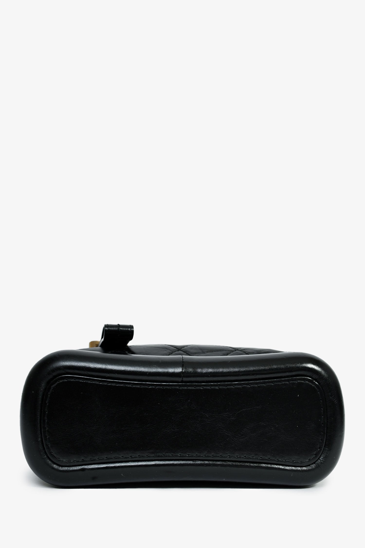 Pre-Loved Chanel™ 2018 Black Lambskin Leather Small Gabrielle Bag