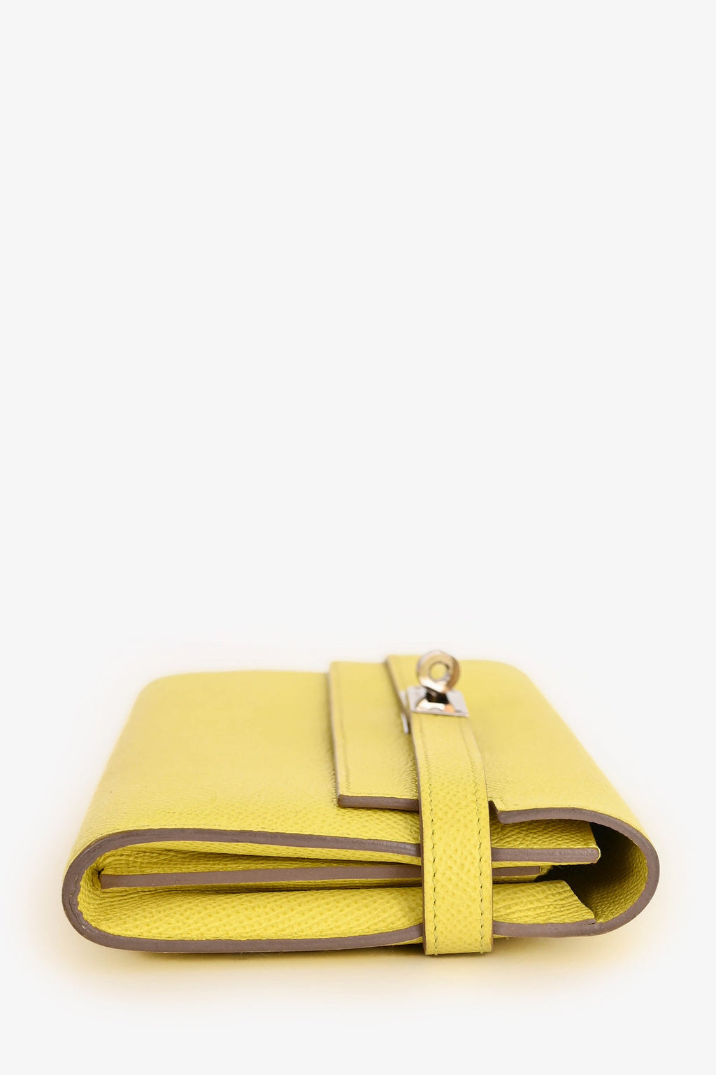 Hermès 2013 Yellow Epsom Kelly Wallet