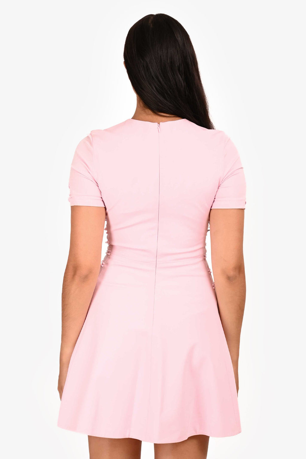 Cushnie Et Ochs Pink Loop Detail Dress Size 4