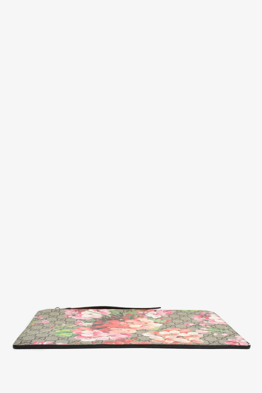 Gucci GG Supreme Blooms Large Cosmetics Zip Pouch