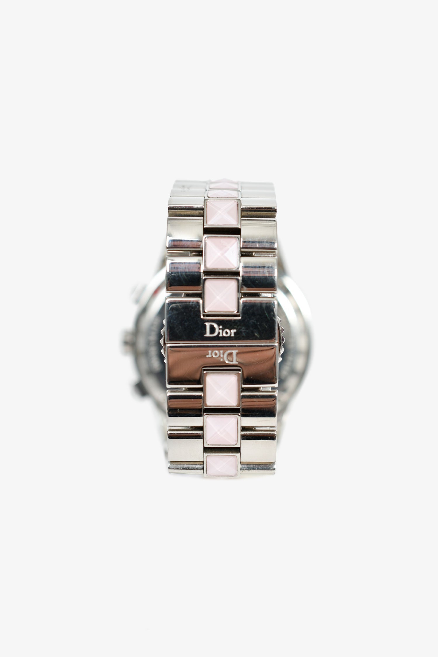 Christian Dior Pink 38mm 'Christal' Sapphire Watch