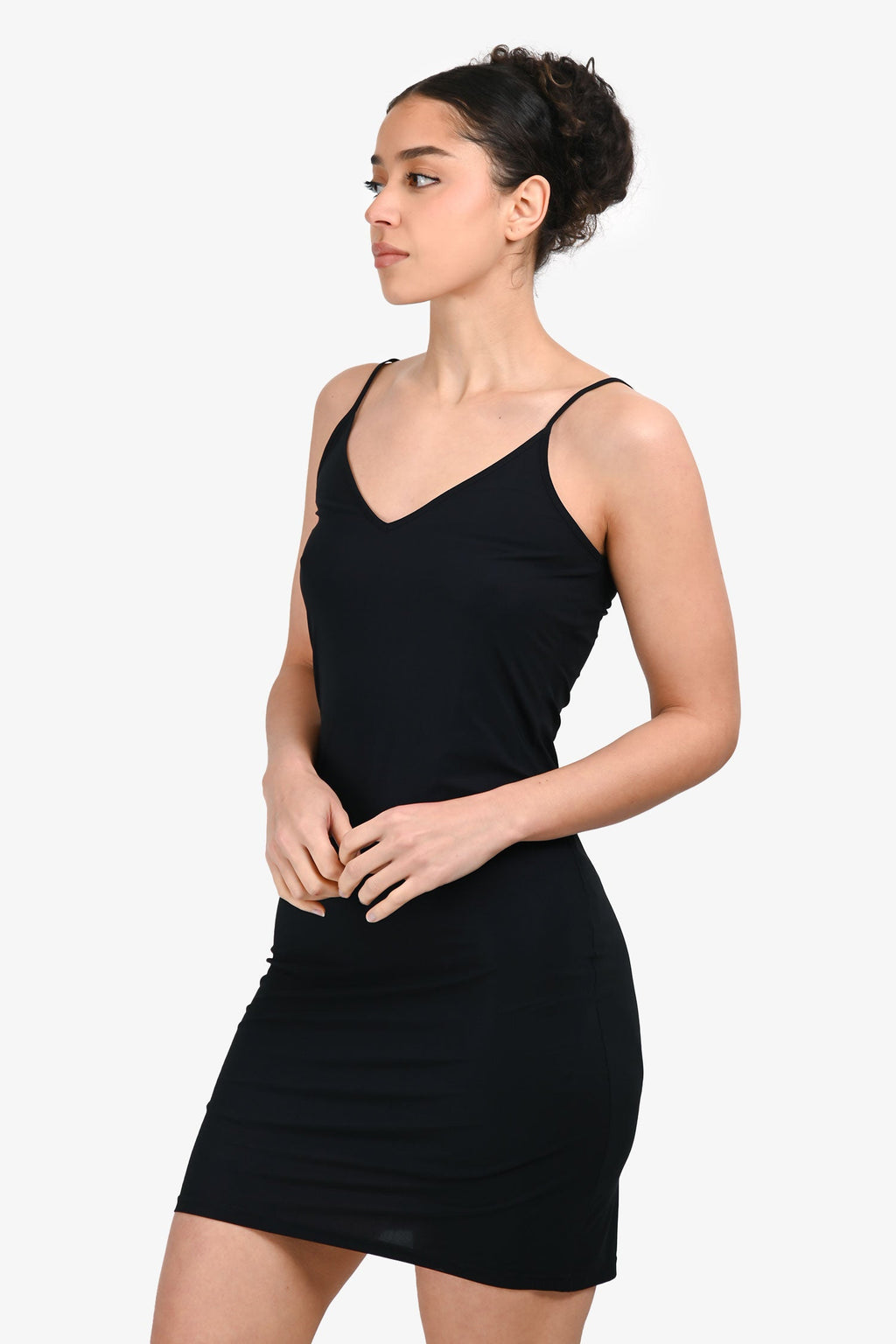 Jill Sander Black Silk Slip Dress Estiamted Size S
