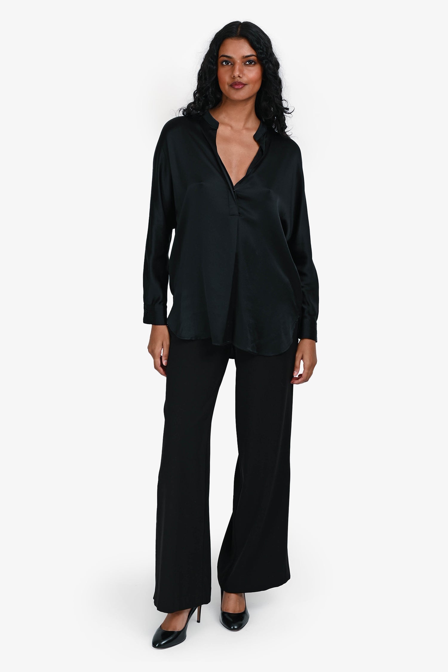 Opening Ceremony Black Wide Leg Pant Size 2
