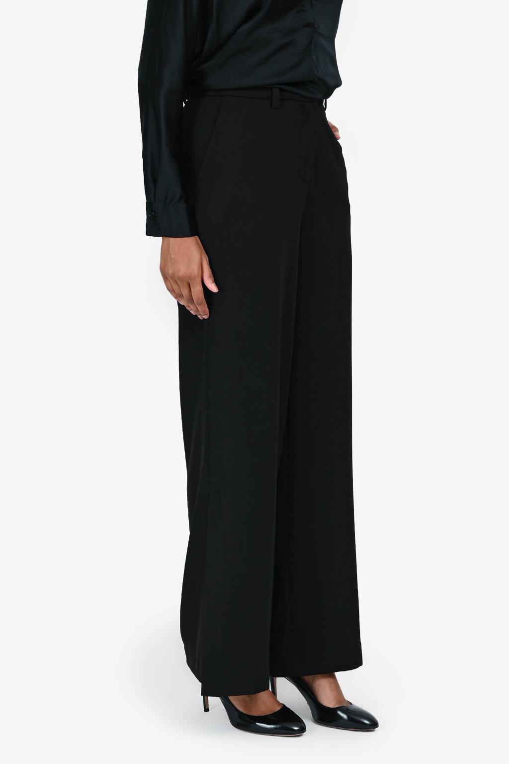 Opening Ceremony Black Wide Leg Pant Size 2
