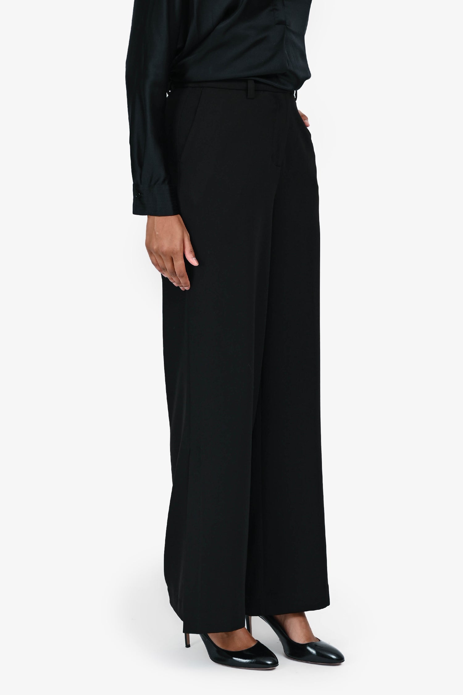 Opening Ceremony Black Wide Leg Pant Size 2