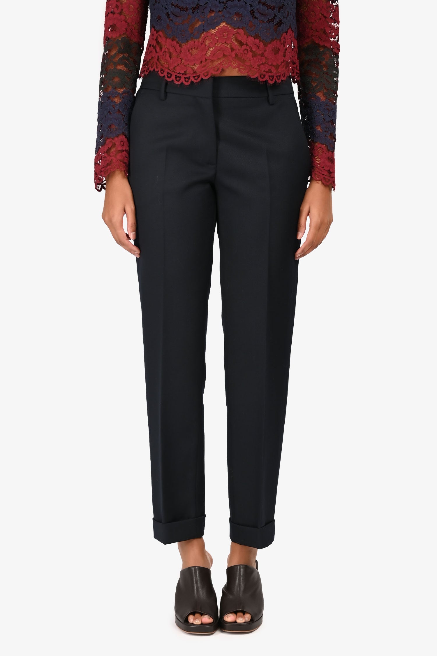 Golden Goose Navy Trousers Size 38