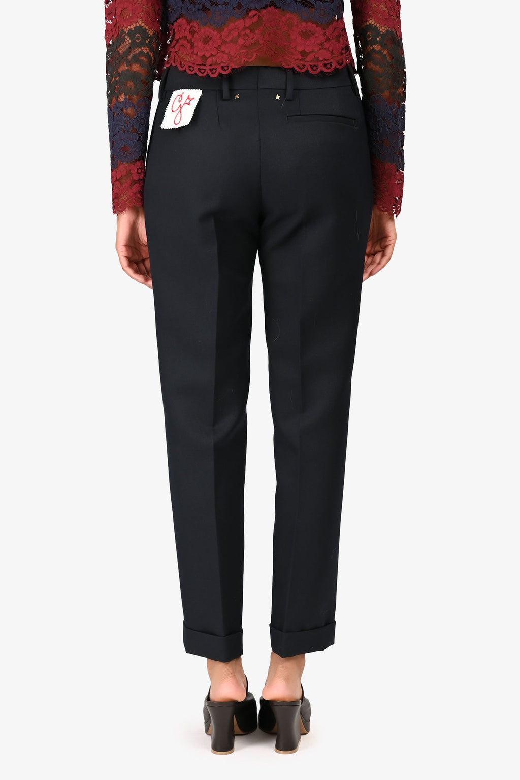Golden Goose Navy Trousers Size 38