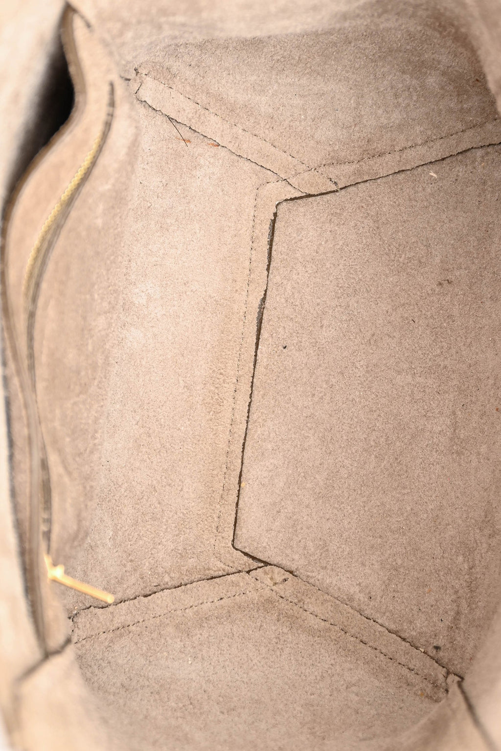 Celine 2019 Taupe Leather Sangle Crossbody