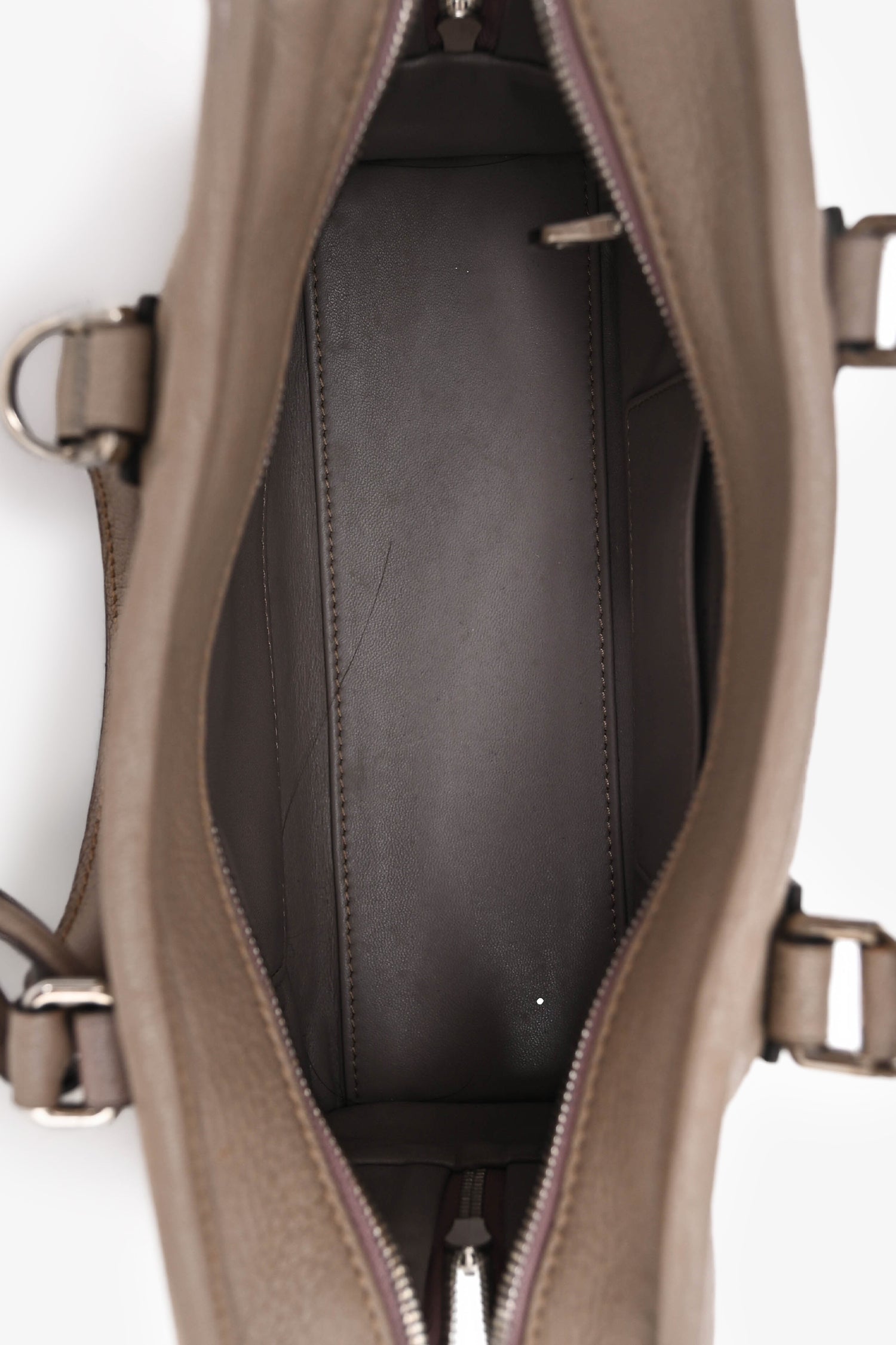 Loewe 2013 Taupe Leather Amazona 23 Bag With Strap