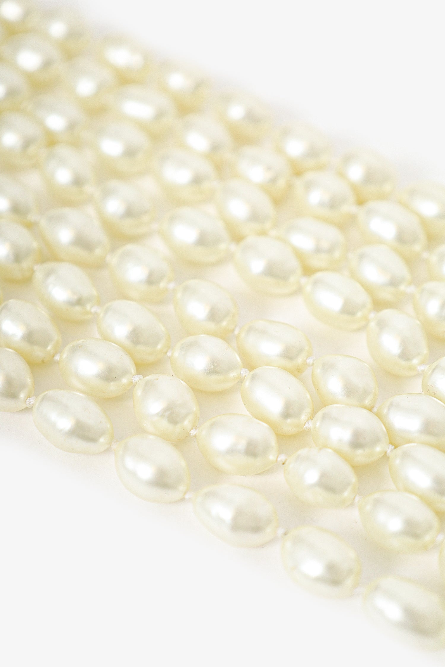 Pre-Loved Chanel™ Pearl 8 Strand Choker Necklace