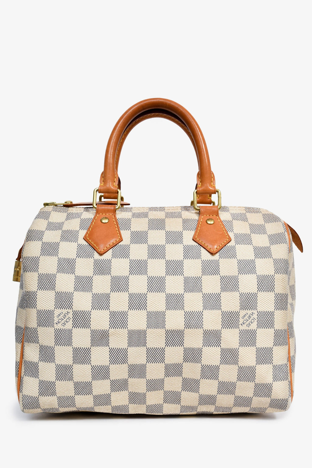 Louis Vuitton 2014 Damier Azur Speedy 25 Top Handle