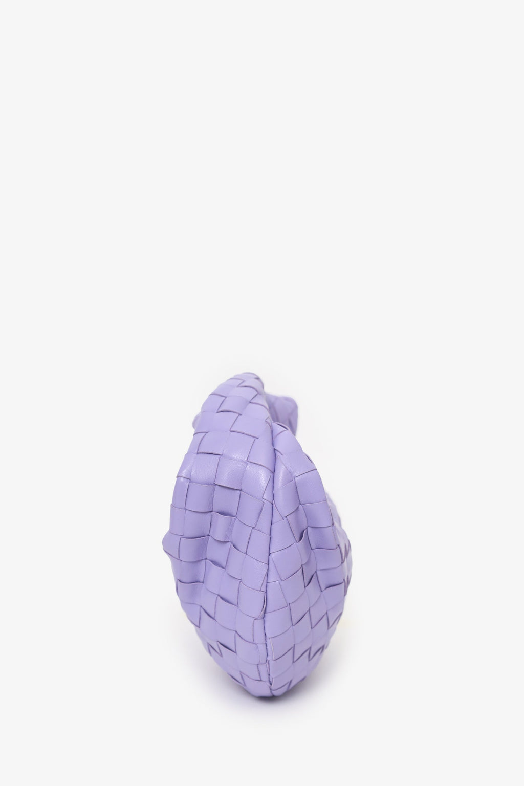 Bottega Veneta Purple Intrecciato Leather Mini Jodie