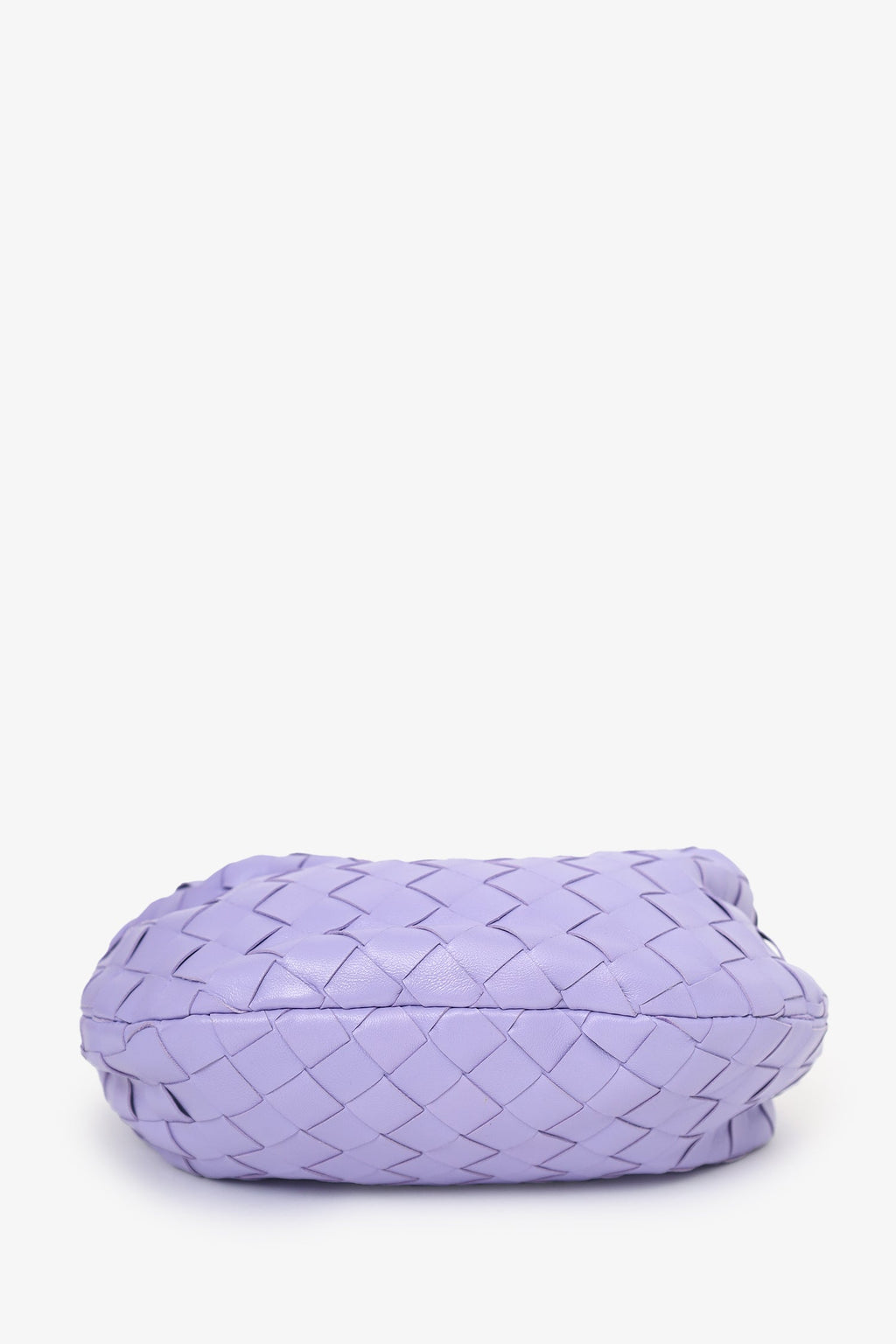 Bottega Veneta Purple Intrecciato Leather Mini Jodie