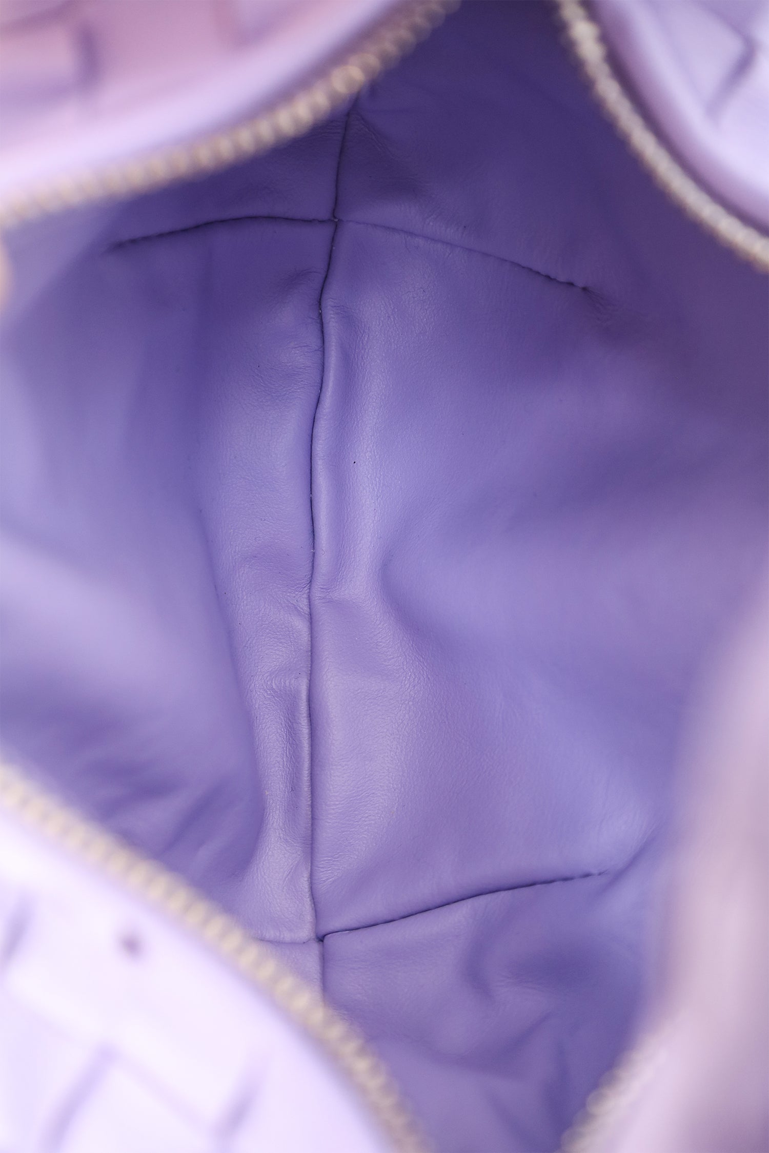 Bottega Veneta Purple Intrecciato Leather Mini Jodie