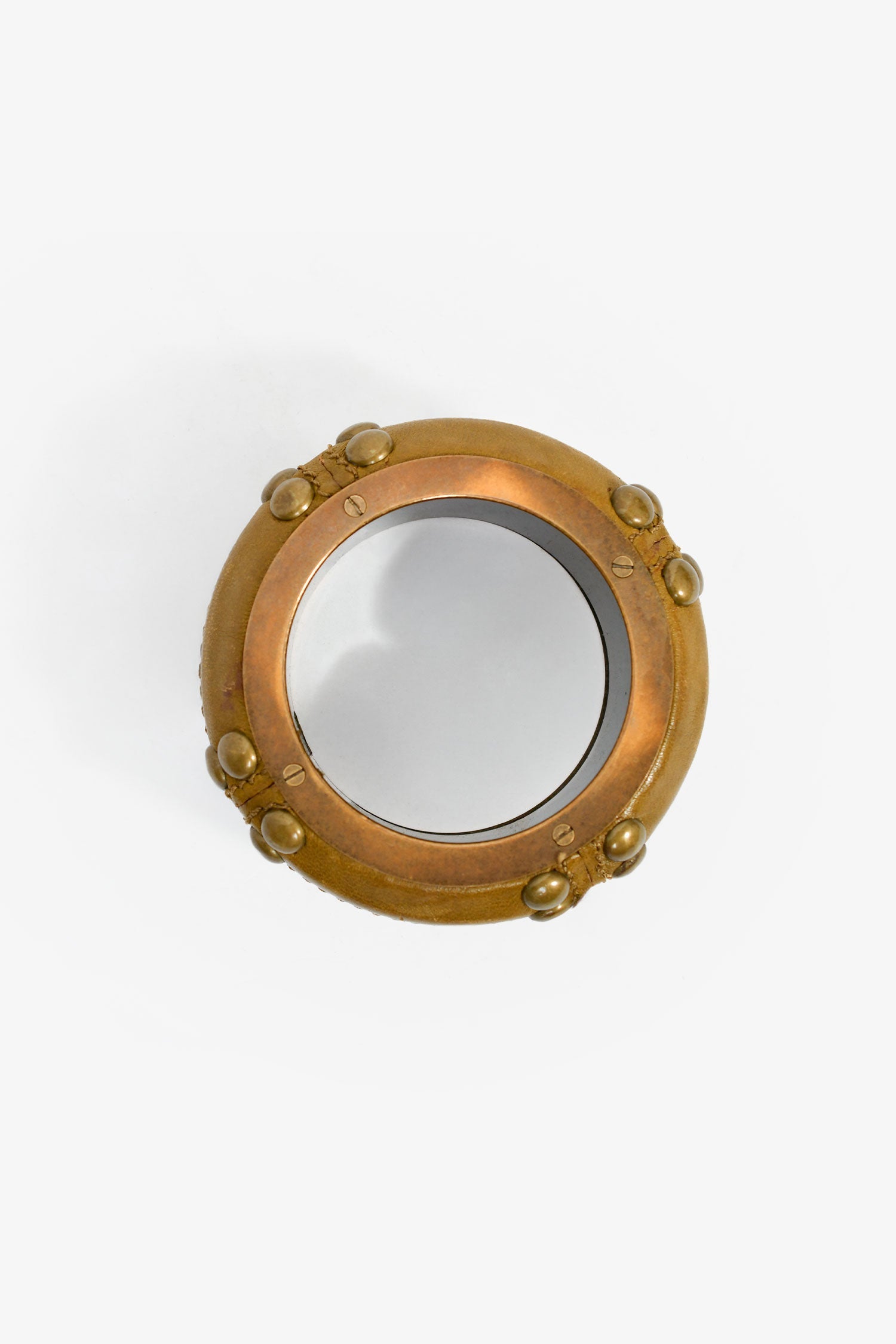 Burberry Green Leather Studded Bangle