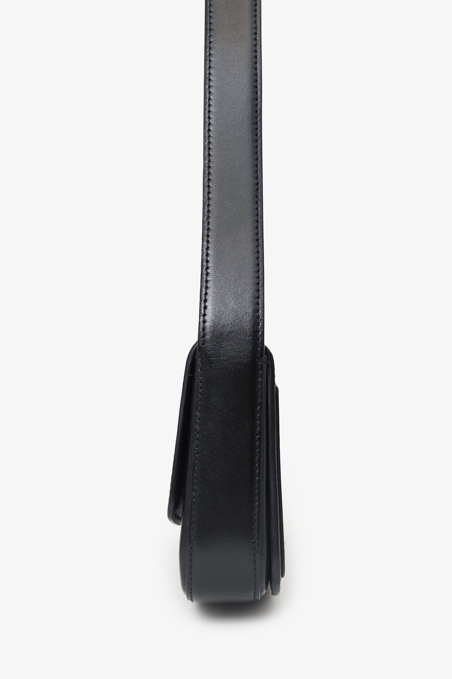 Balenciaga Black Leather Ghost Sling Bag