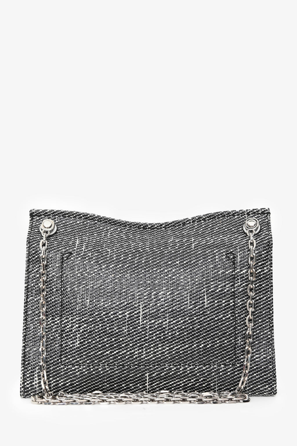 Proenza Schouler Grey Tweed Canvas Crossbody