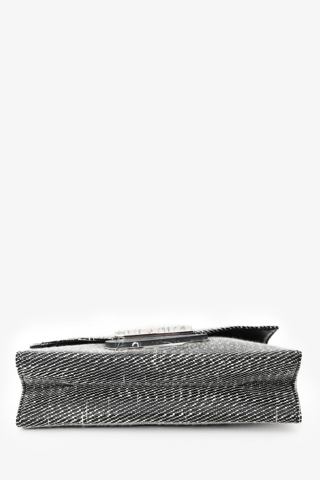Proenza Schouler Grey Tweed Canvas Crossbody