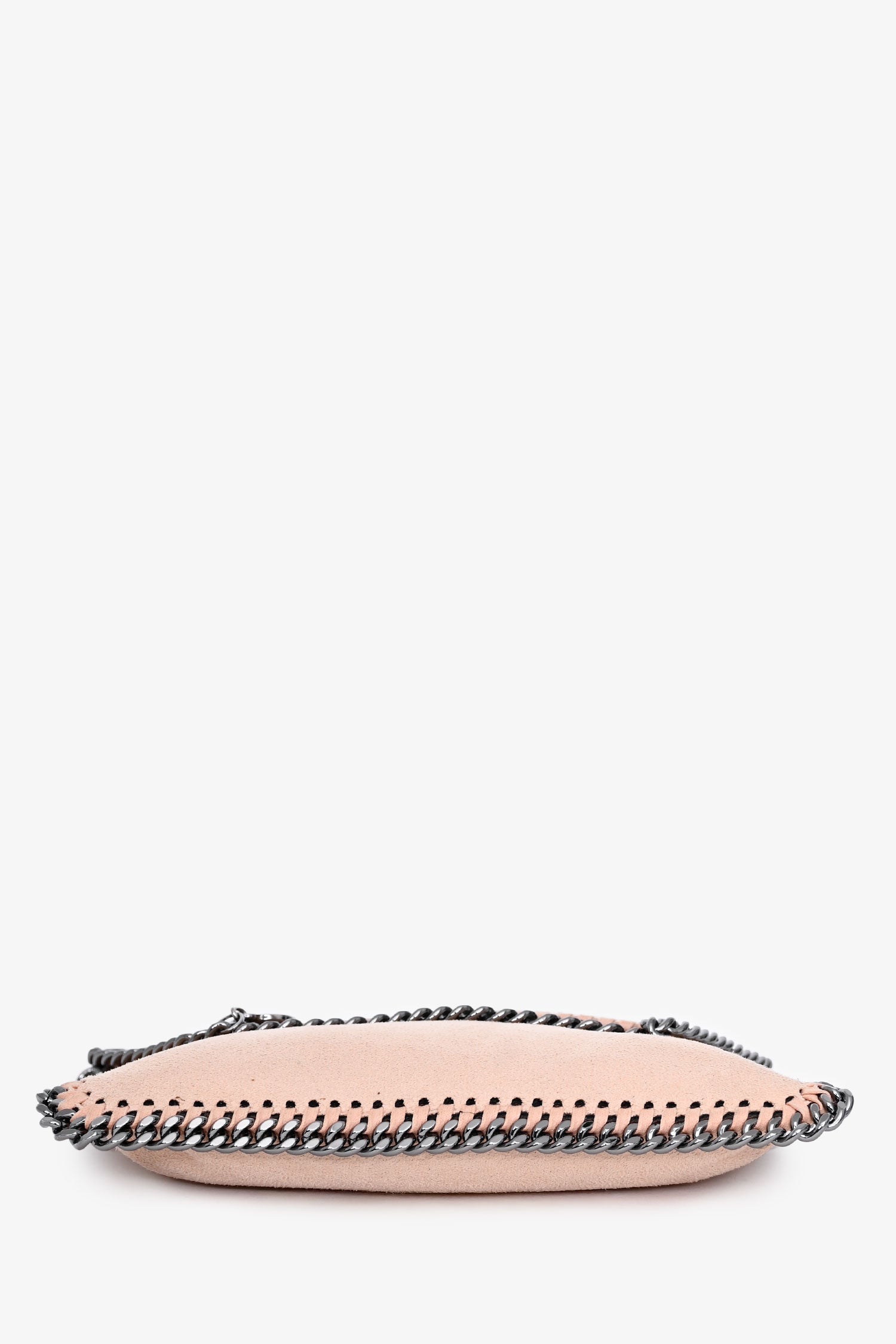 Stella McCartney Pink Fabric Chain Trim Mini Falabella Bag
