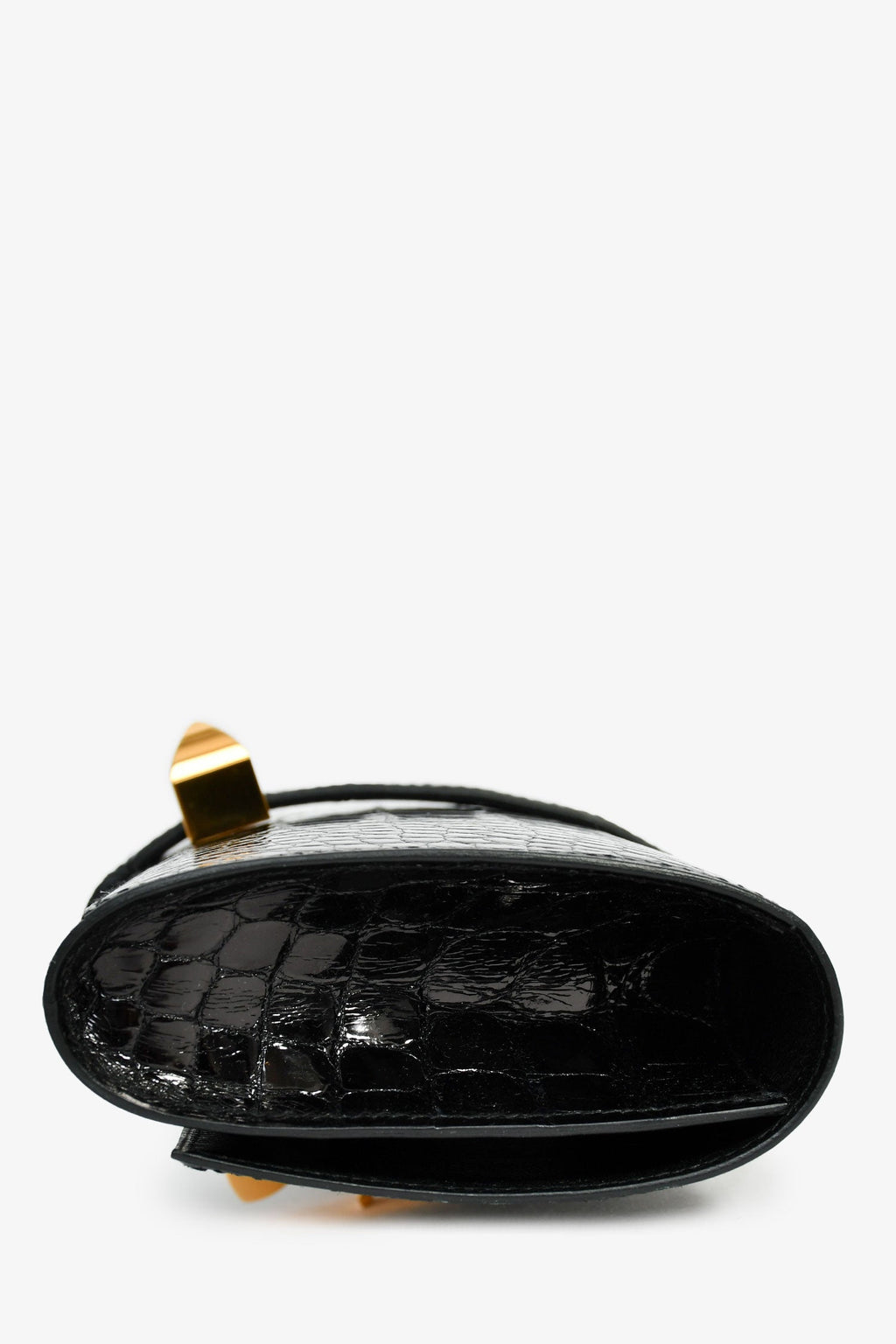 Hermès 2016 Black Alligator 'Medor' 23 Clutch