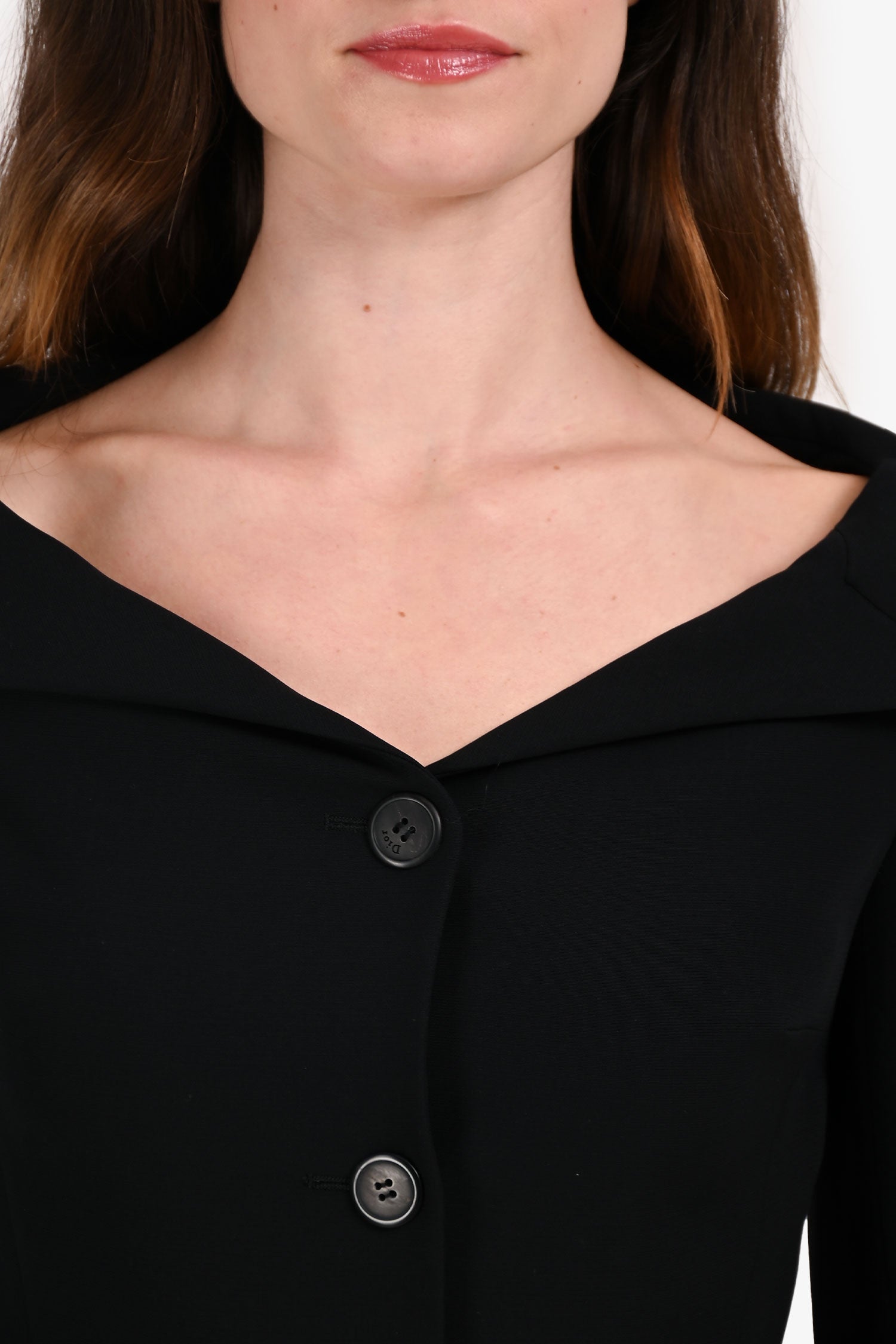 Christian Dior Black Tailored Blazer Size 8
