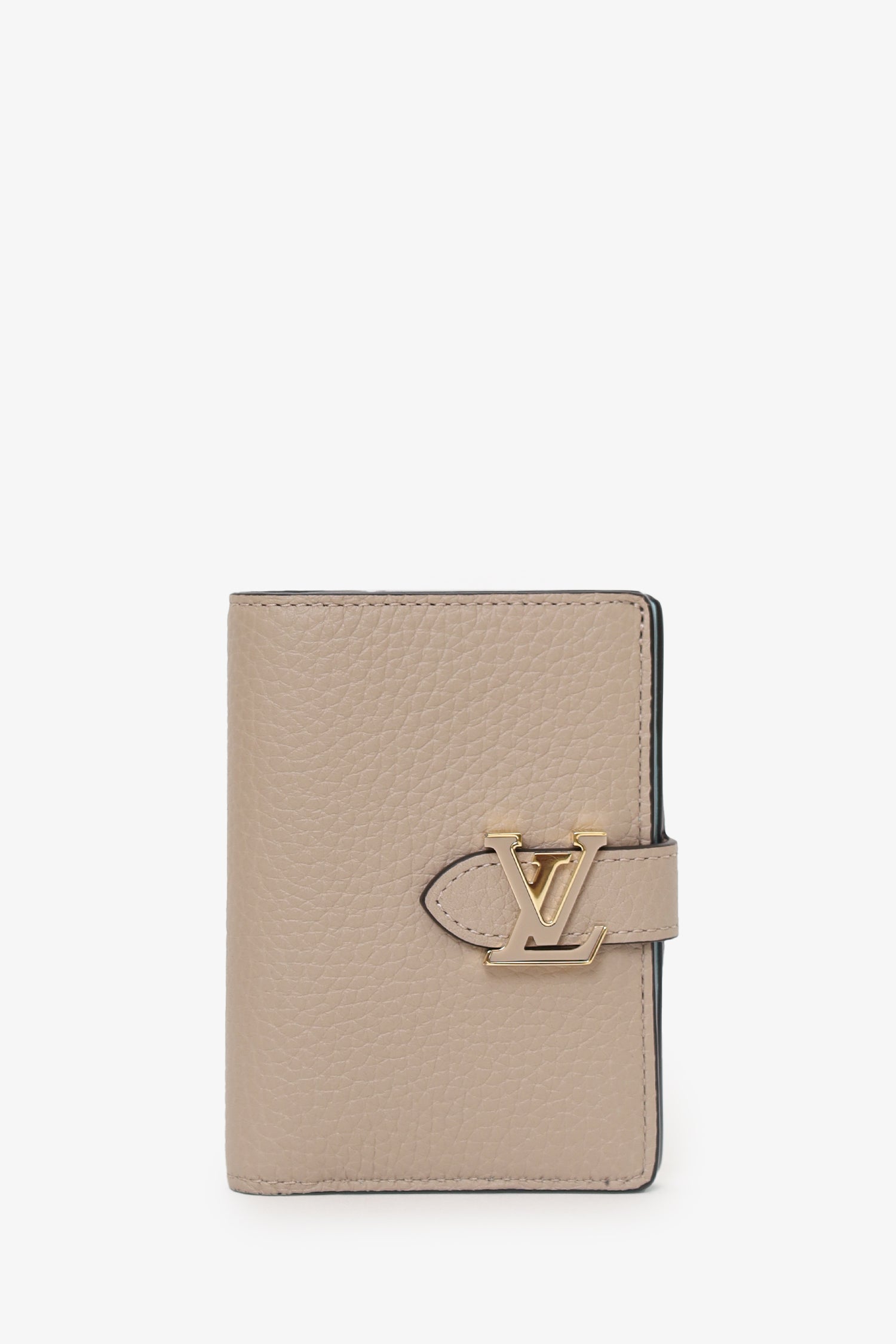 Louis Vuitton Pebble LV Vertical Compact Wallet