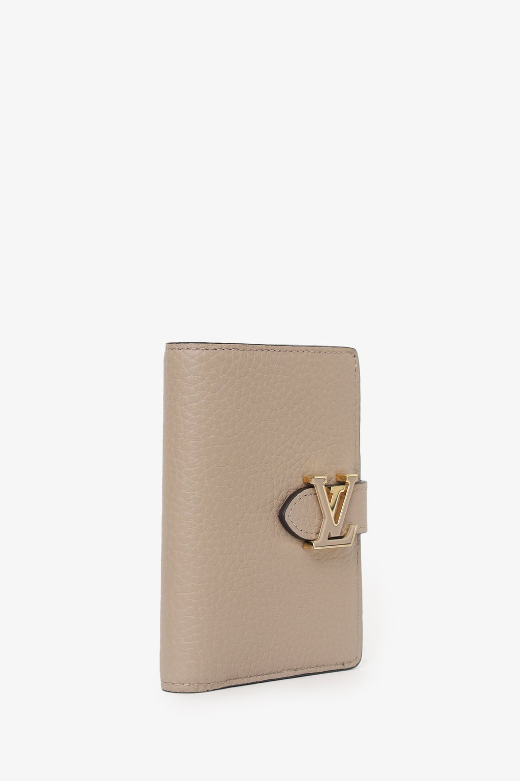 Louis Vuitton Pebble LV Vertical Compact Wallet