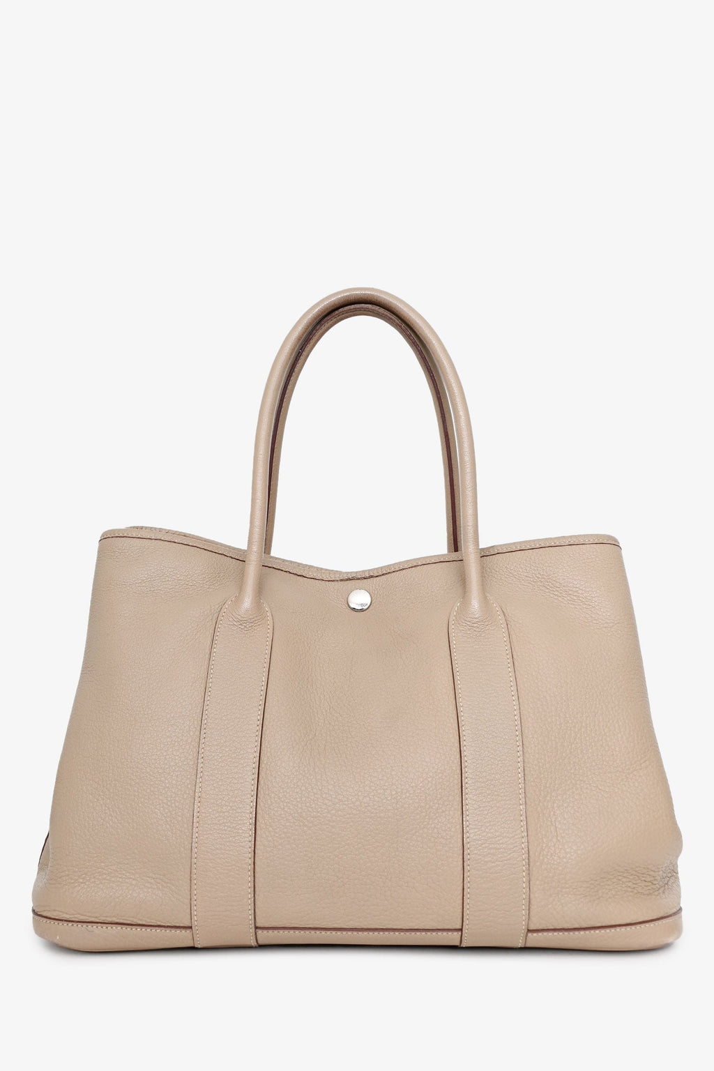 Hermès Taupe Negonda Leather Garden Party 36