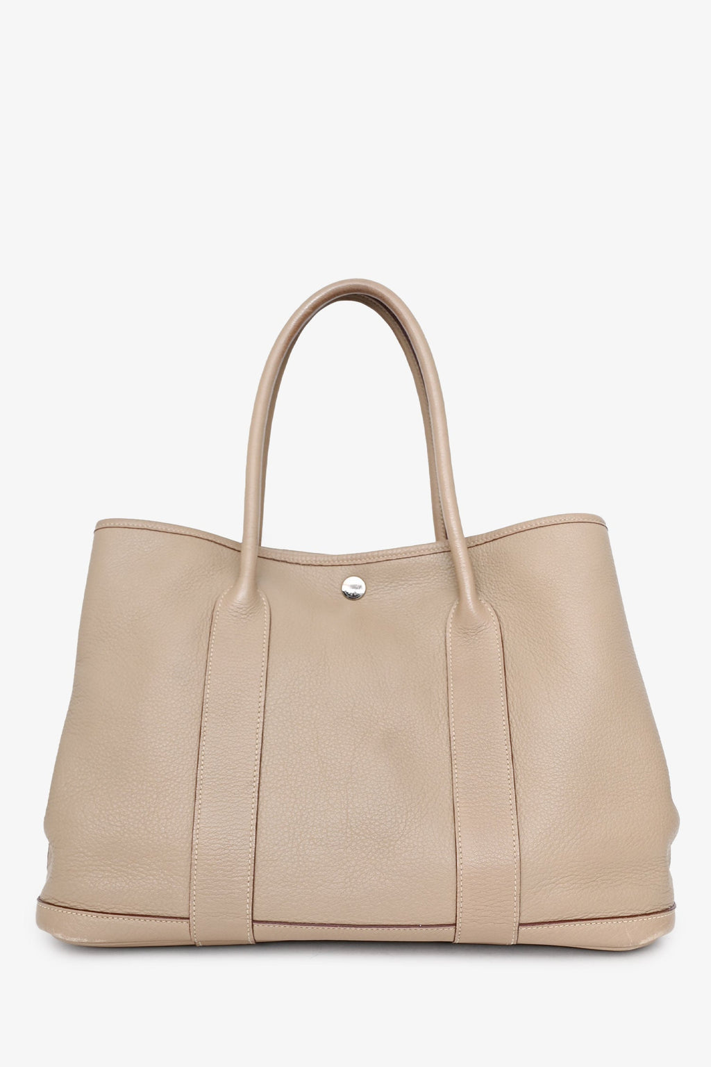 Hermès Taupe Negonda Leather Garden Party 36