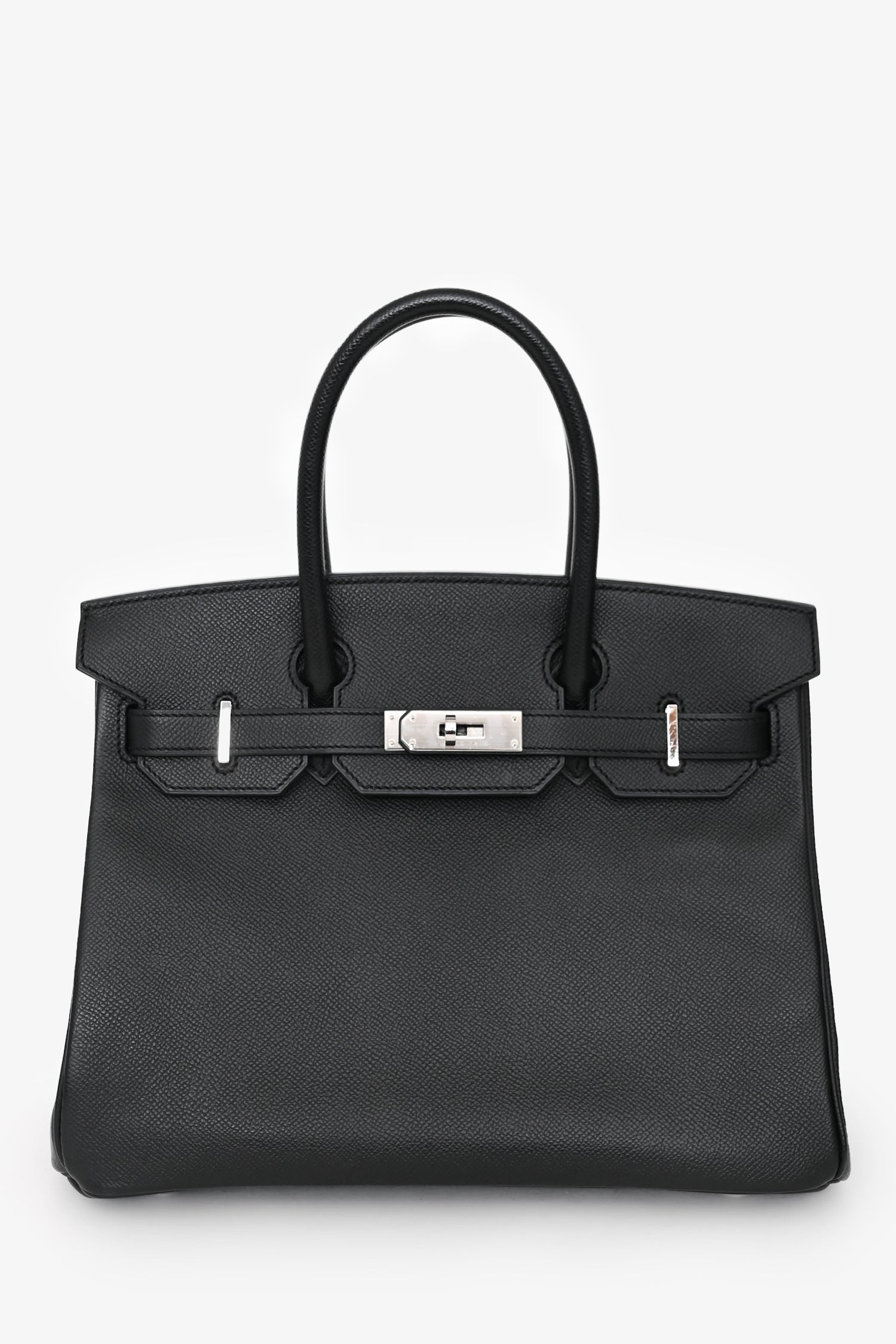 Hermès 2017 Black Epsom Birkin 30