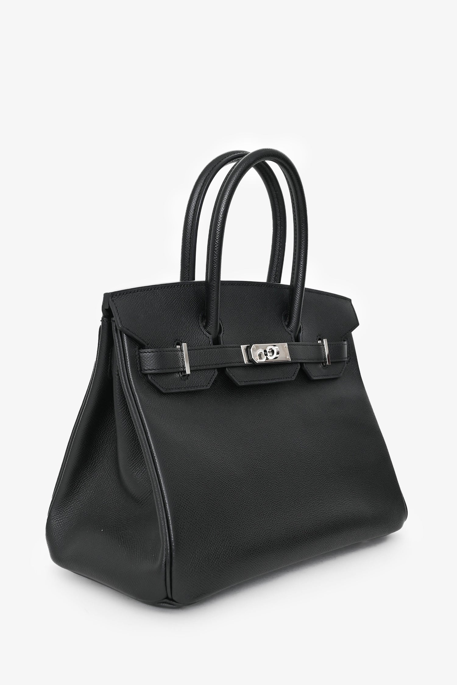 Hermès 2017 Black Epsom Birkin 30