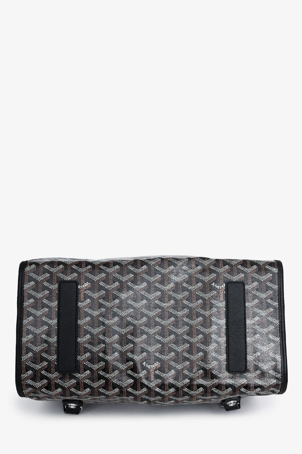 Goyard 2023 Navy Goyardine Canvas 'Saint Leger' Backpack