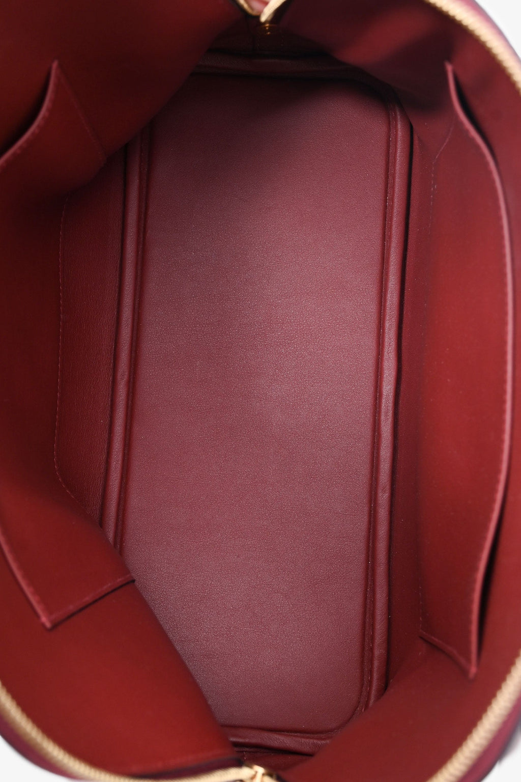 Hermès 2018 Rouge H Evercolor Epsom Bolide 1923 30 Gold Hardware with Strap