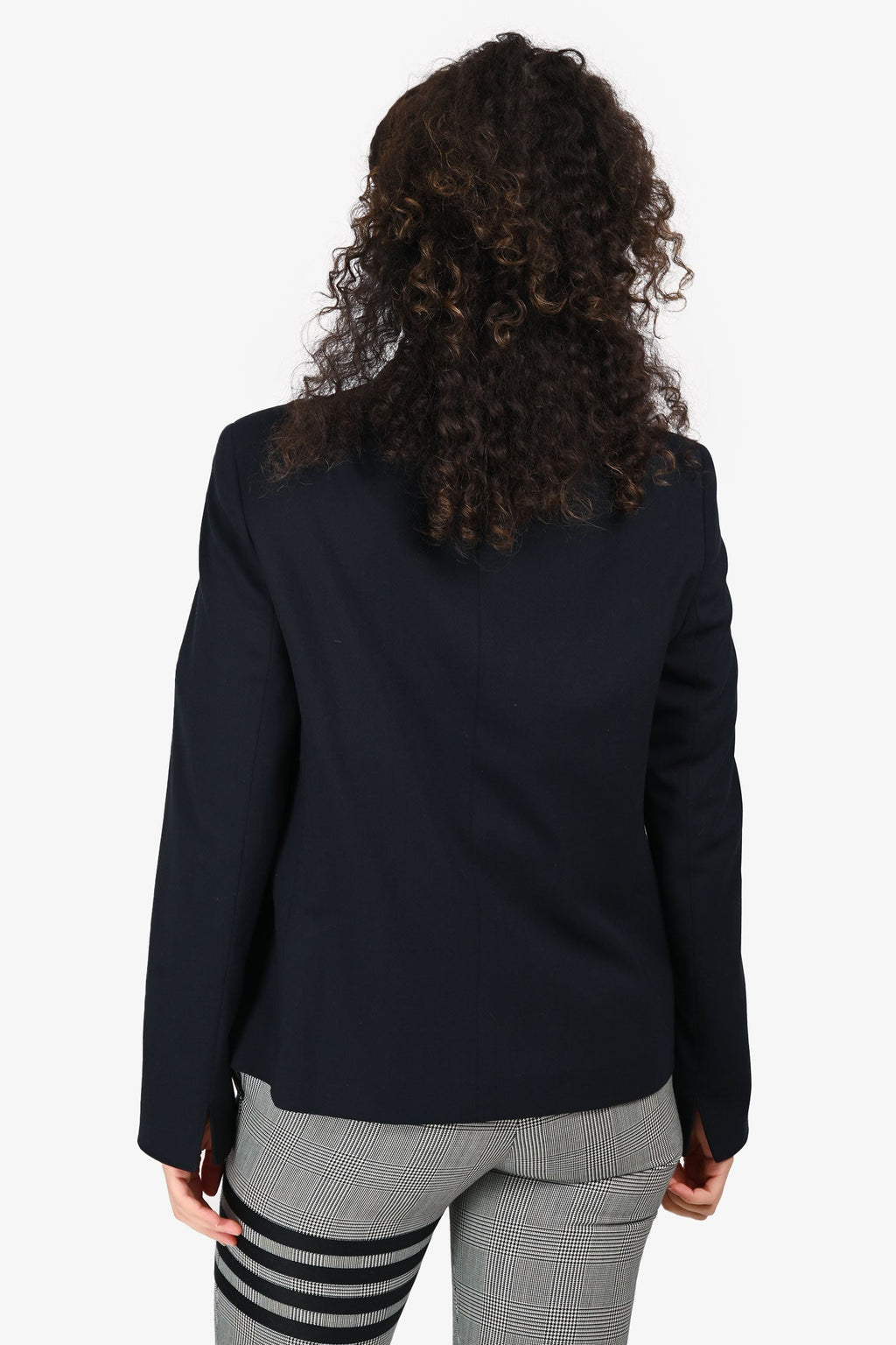 Akris Punto Black Single Breasted Blazer Size 12