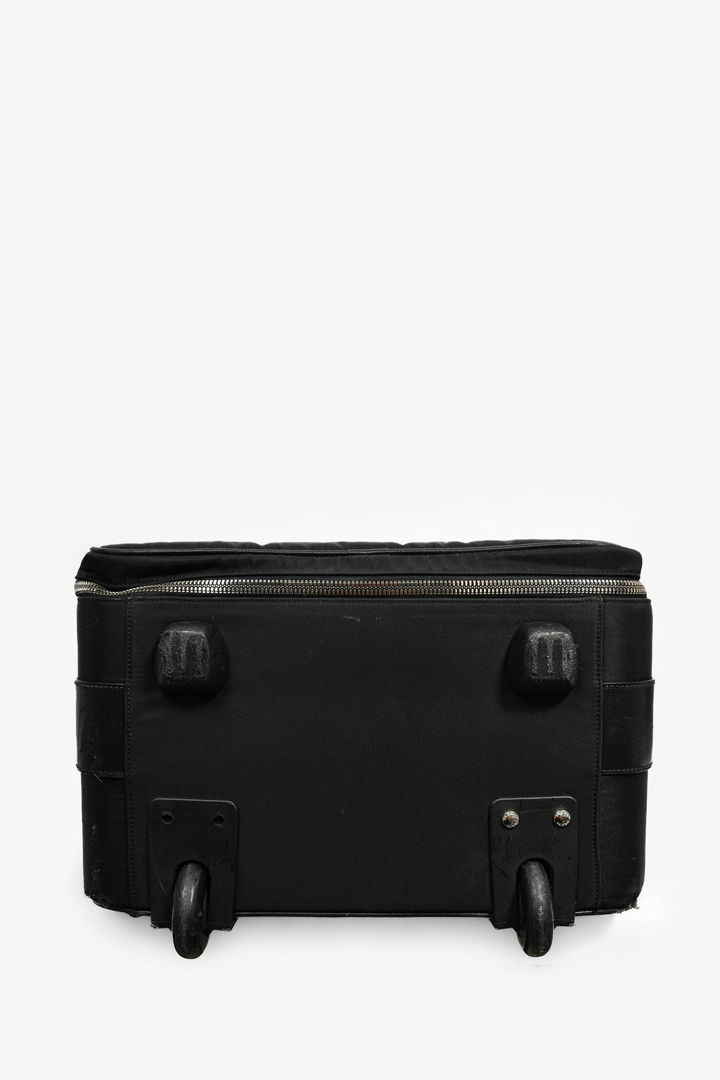 Prada Black Nylon 22" Roller Suitcase