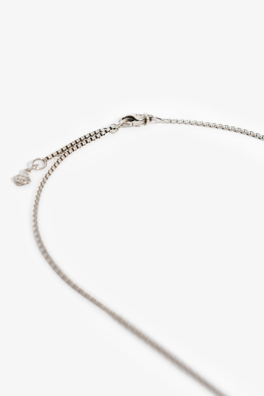 David Yurman Sterling Silver Black Onyx Diamonds Petite Albion® Pendant Necklace