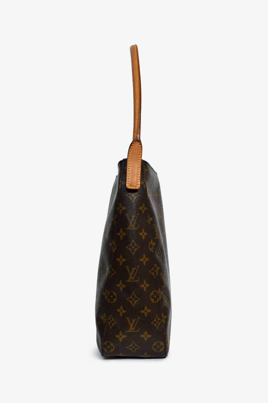Louis Vuitton Brown Monogram Looping GM Top Handle Bag
