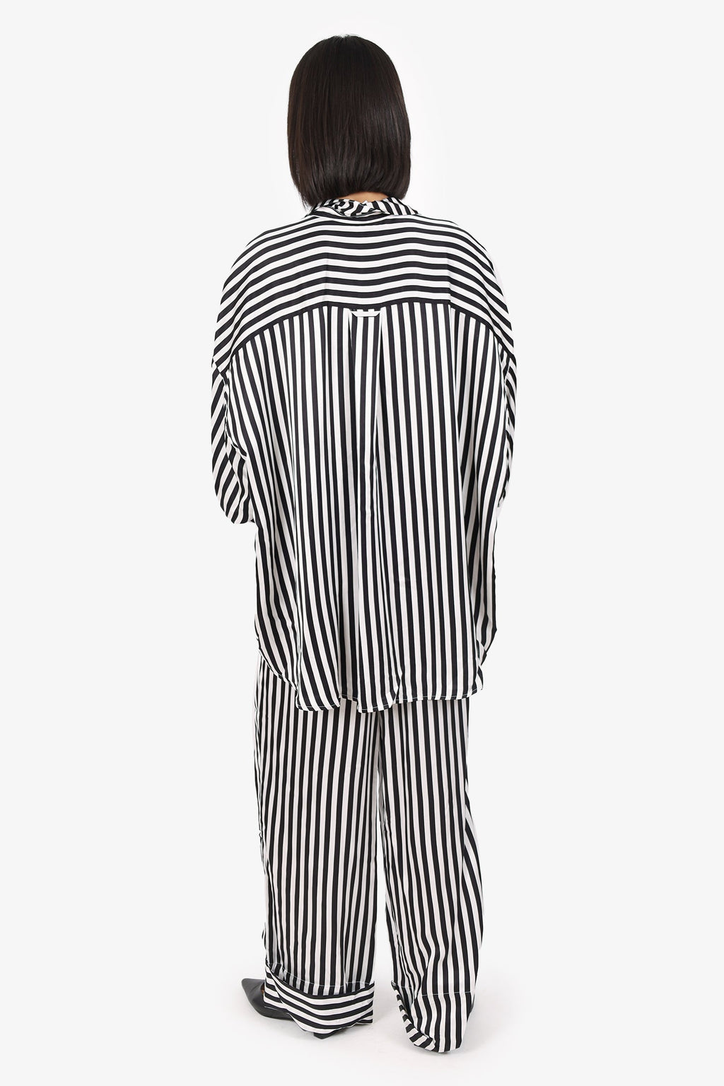 Sleeper Black/White Striped Pyjamas Set Size 1