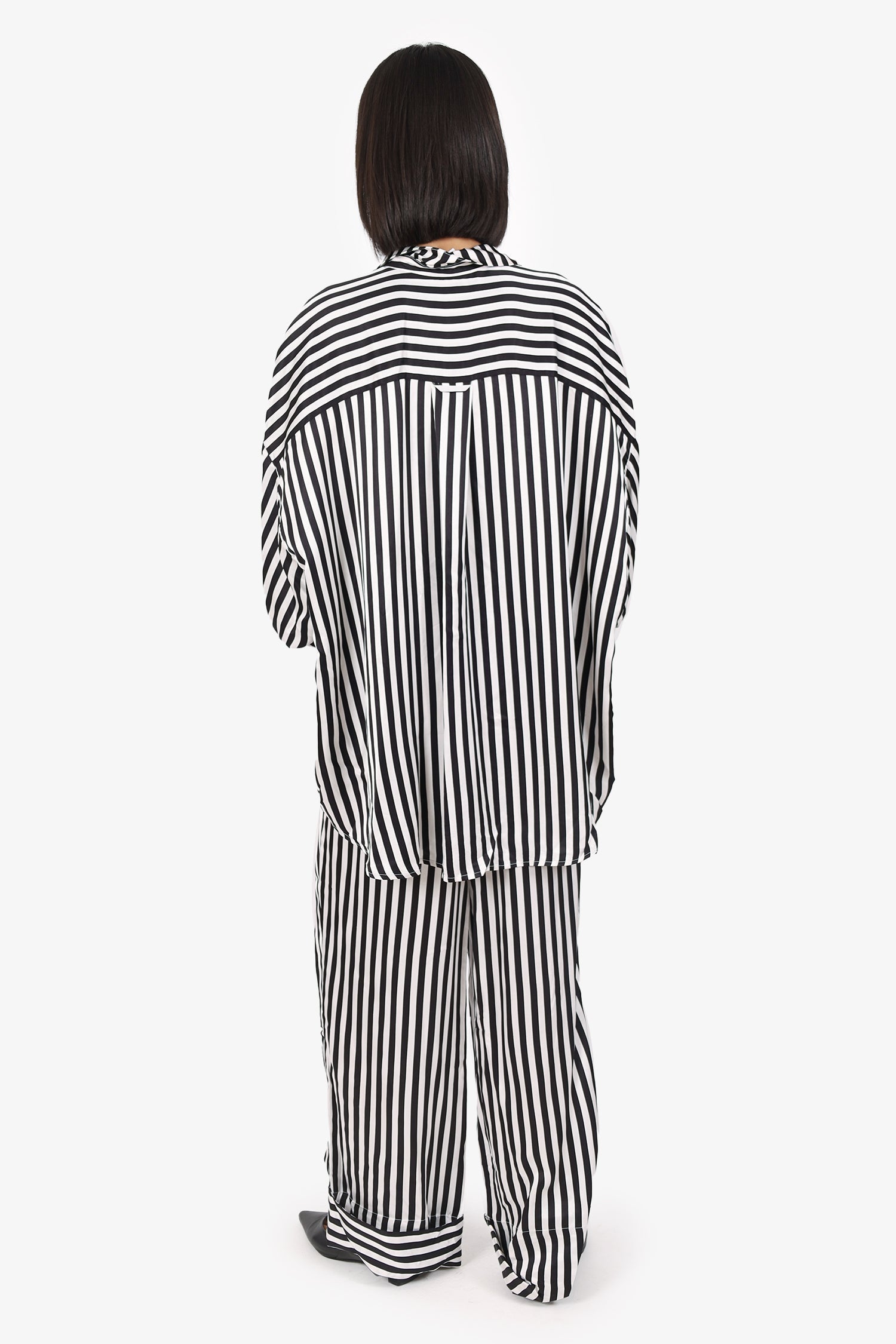 Sleeper Black/White Striped Pyjamas Set Size 1