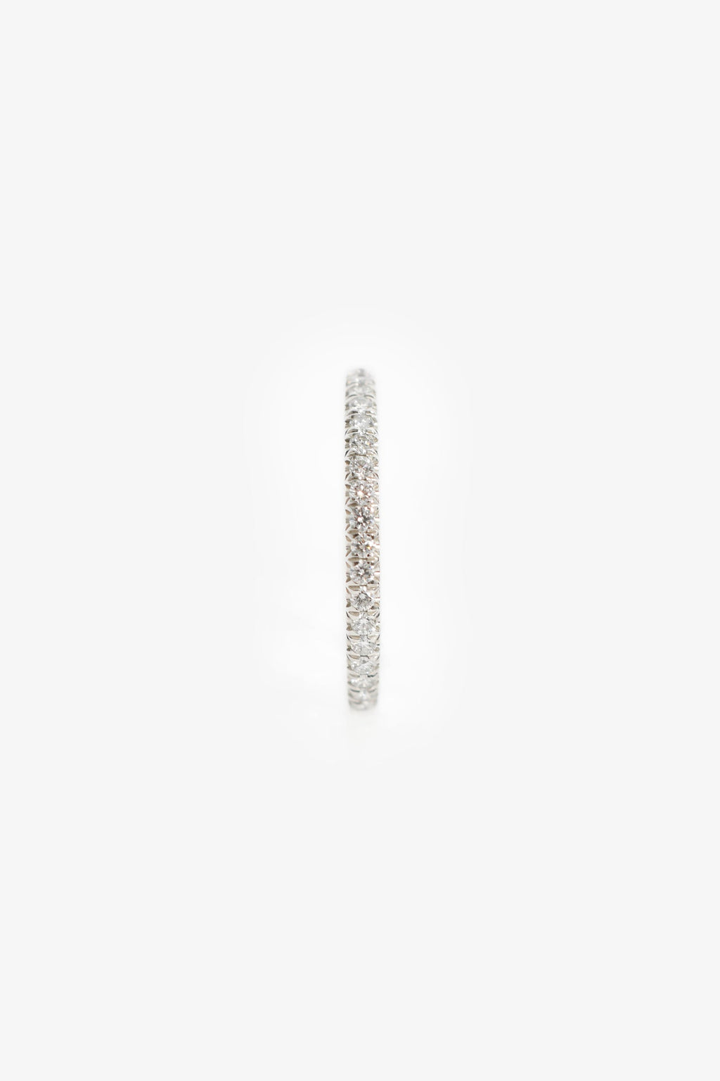 Tiffany & Co. Platinum Diamond Soleste Eternity Band Size 6