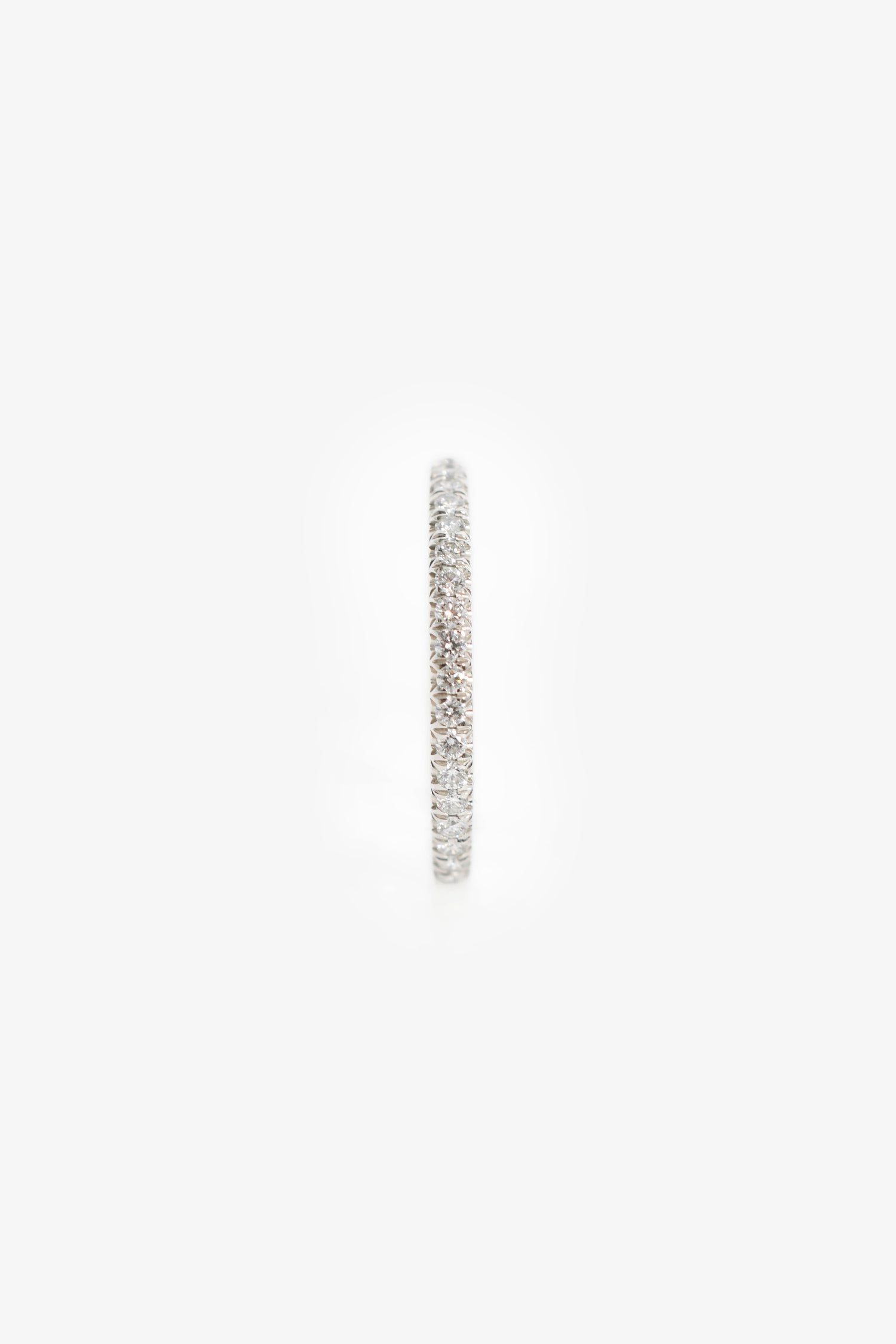 Tiffany & Co. Platinum Diamond Soleste Eternity Band Size 6