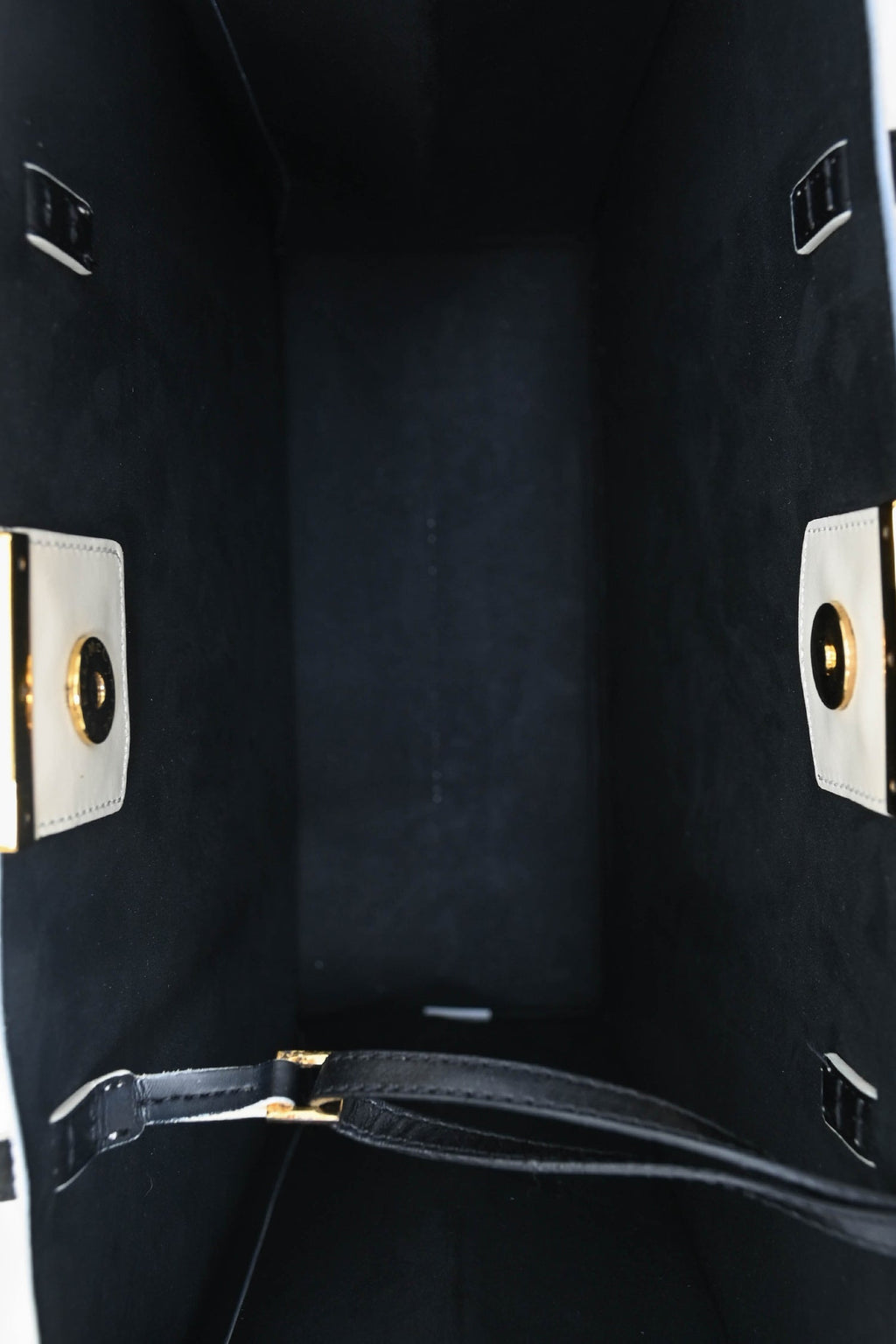 Stella McCartney Cream Leather Flat Tote